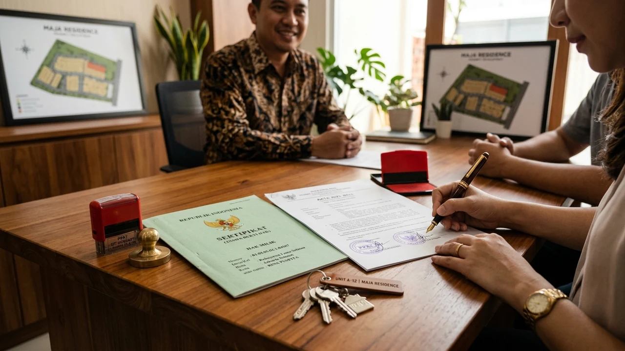 Staf Pengelola Gedung Kost Profesional yang Bekerja dengan Standar Kontrak Resmi Terbina