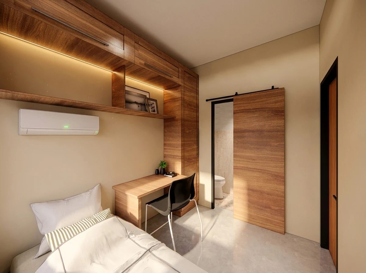 Interior kamar tidur GREN Property